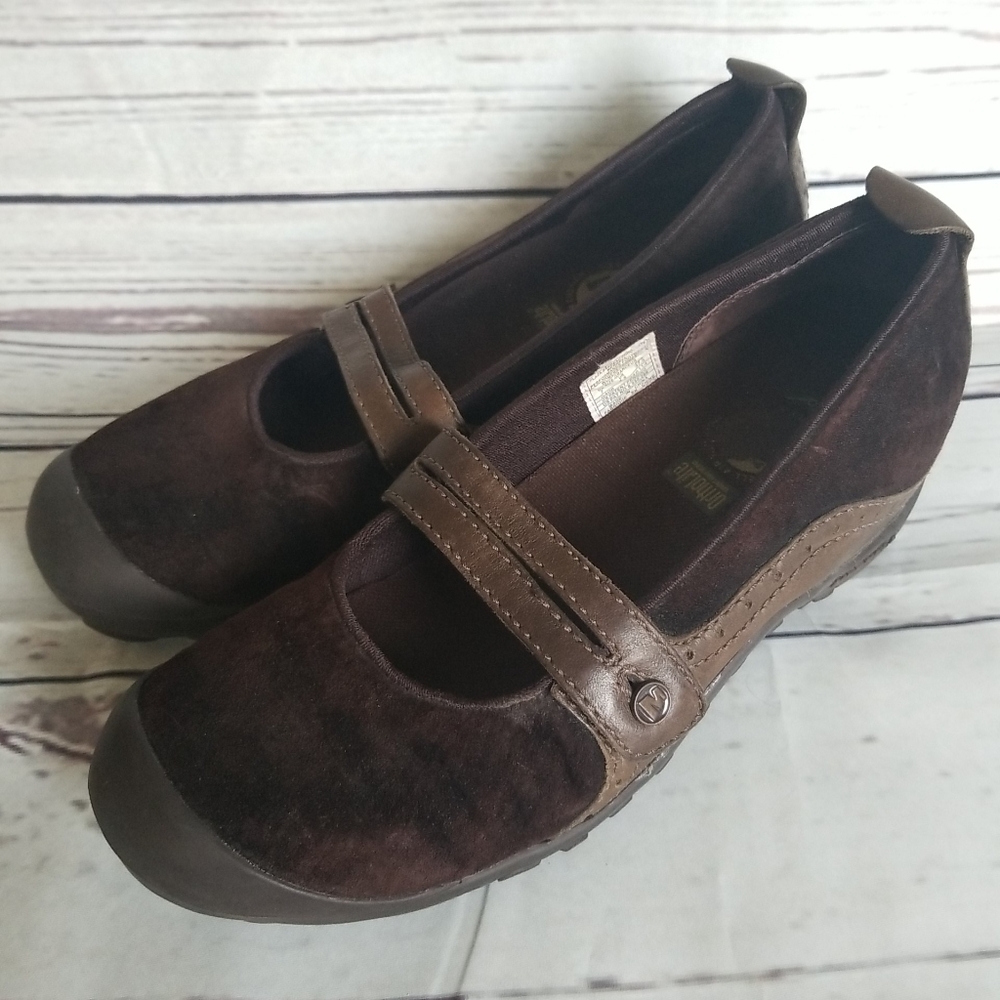 Merrell mary jane slip on shoes qform comfort sz 7